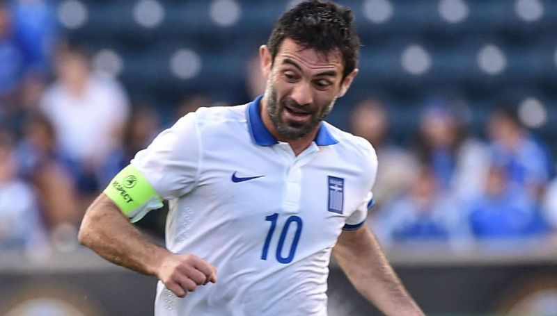 Giorgos Karagounis là biểu tượng thủ lĩnh của bóng đá Hy Lạp